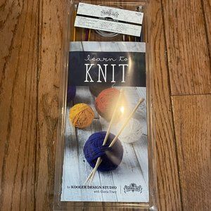 Learn to Knit Kit by Kooler Design Studio w/ Gloria Tracy